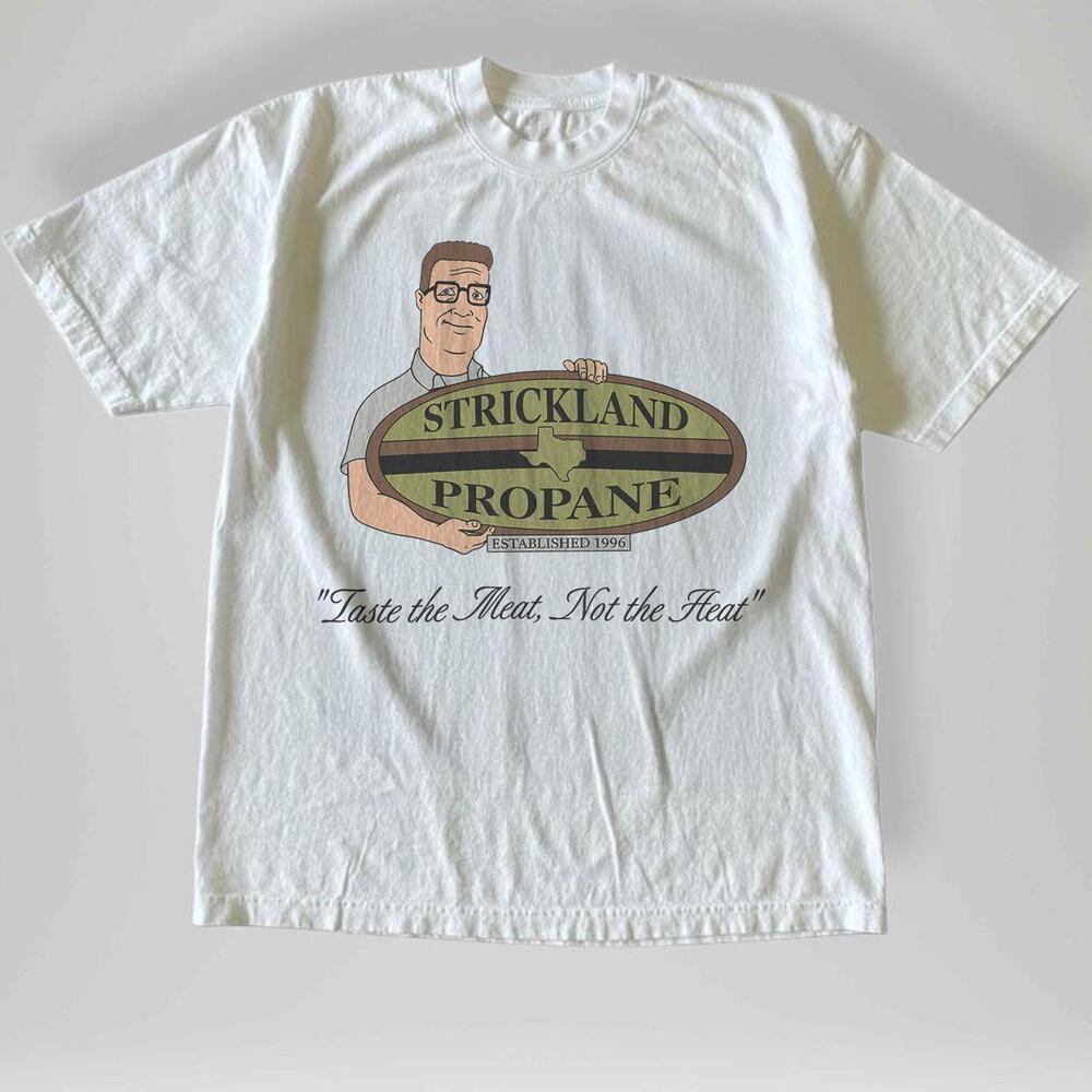 Style King Of The Hill Strickland Propane White T-Shirt